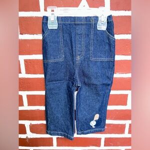 NWT jeans with embroidered | size 24m